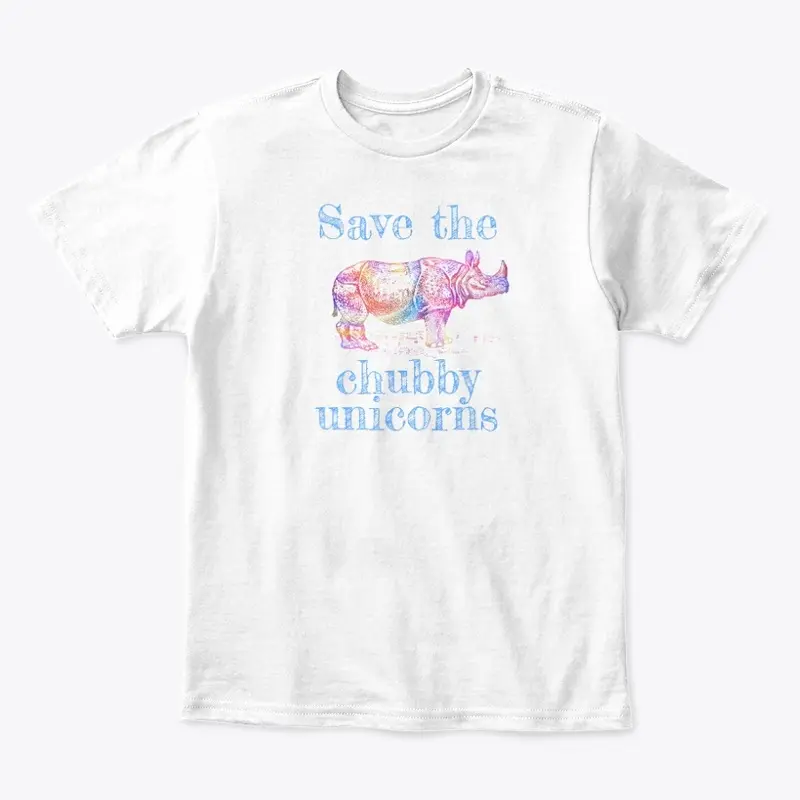 Save the chubby unicorns gear