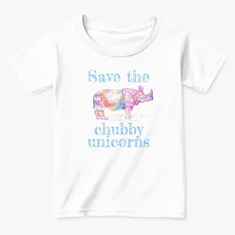 Save the chubby unicorns gear