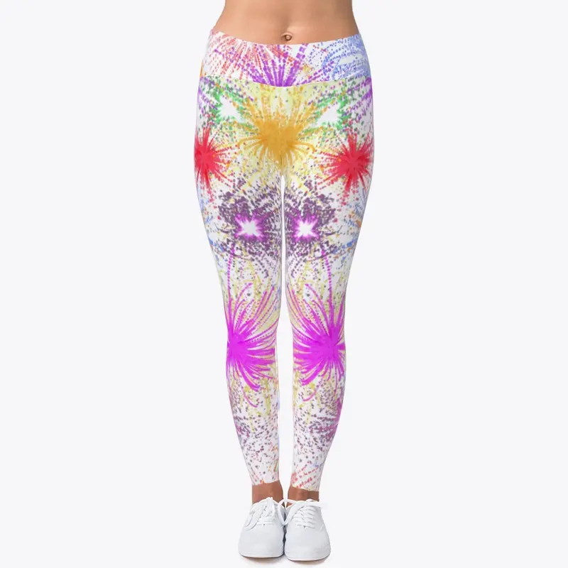 Let your colors burst -Firework Leggings