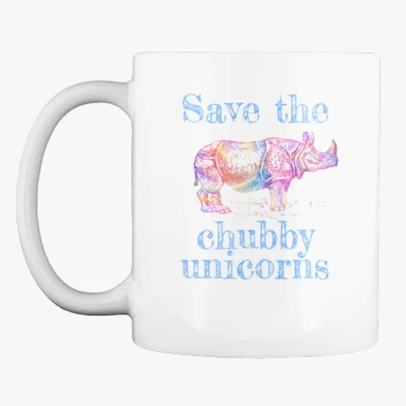 Save the chubby unicorns gear